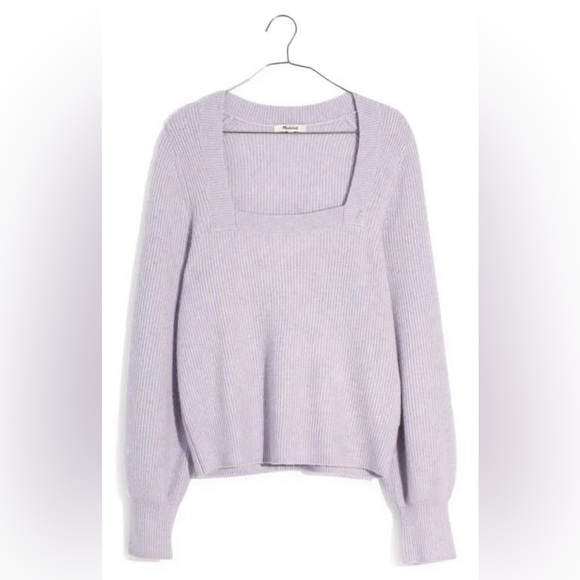 L7 Melwood Square-Neck Sweater in Coziest Yarn - Picture 1 of 6